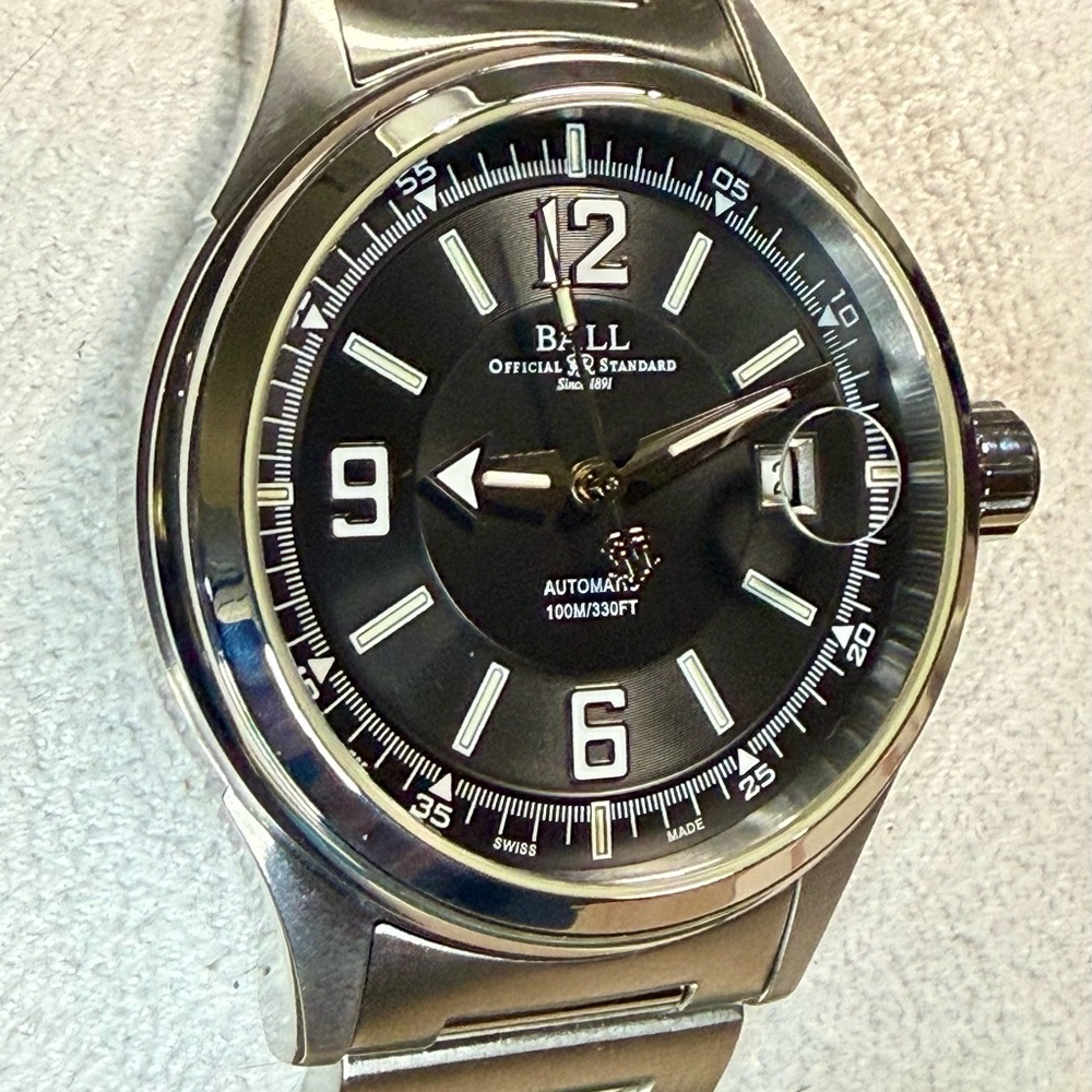 Ball Stokeman Racer Date Automatic Mens Classic Mens Watch - Picture 2 of 7